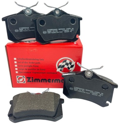 ZIMMERMANN ZAPATAS PARTE TRASERA - BMW 5 G30, 6 G32, 7 G11, 8 G14, X3, X4, X5, X7  