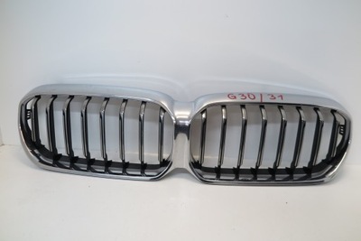 Bmw 5 g30 g31 lift f90 решётка радиатора хром решётка радиатора 9852168 фото №1