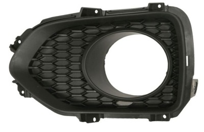 Решётка радиатора перед левая с отверстие kia sorento xm 09-12 фото №1