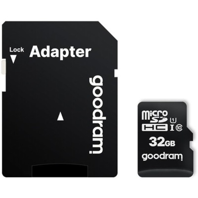 GOODRAM microSDHC 32GB Class 10 + adapter