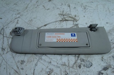 Защита солнцезащитная левая peugeot 207 cc фото №1