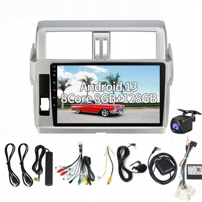 RADIO 2DIN DE AUTOMÓVIL ANDROID TOYOTA LAND CRUISER PRADO 150 2013-2017  