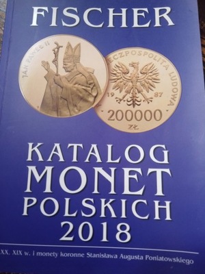 FISCHER KATALOG MONET POLSKICH 2018