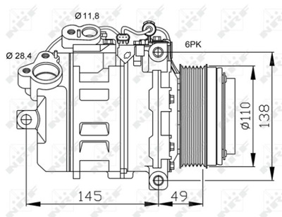 KOMPRESORIUS KONDICIONAVIMAS EASY FIT 32533 