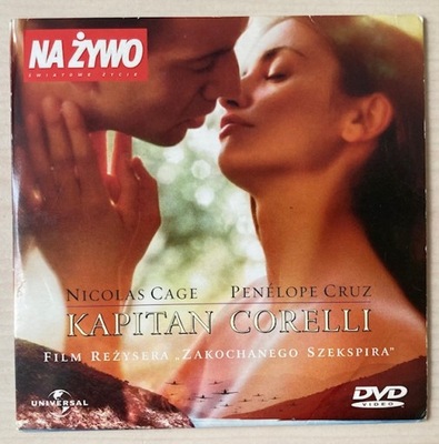 DVD CAPITAN CORELLI - Nicolaz Cage, Penelope Cruz