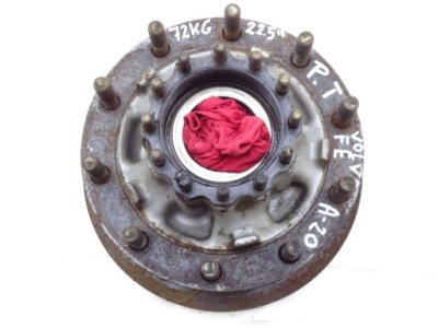 Volvo fe fl 06- euro 5 ступица задняя диск 10 шпилька 22,5 фото №1