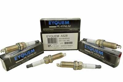 EYQUEM 4 PCS. PLUG IGNITION 2.0 16V CLIO III FLUENCE LAGUNA III MEGANE III  