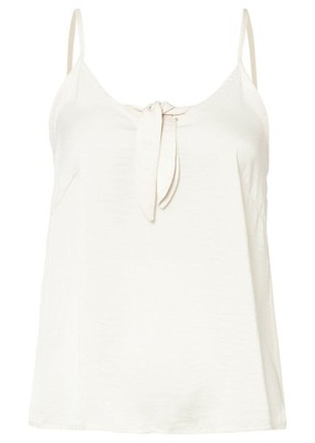 1V0B06 BONPRIX TOP SATYNOWY KREMOWY 40