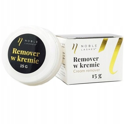 Remover w kremie 15g Noble Lashes