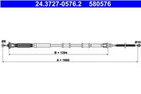 ATE CABLE HAM.PRAWA BEBNY FIAT GRANDE PUNTO 05-  