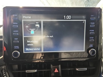 Радио заводской toyota corolla e21 19- 86140-02d41 радиопроигрыватель фото №1