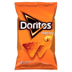 DORITOS NACHO CHIPSY KUKURYDZIANE O SMAKU SEROWYM