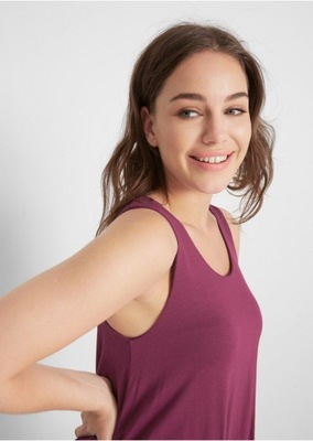 TOP FIOLETOWY NA RAMIACZKA 1U4A13 Bonprix 44/46