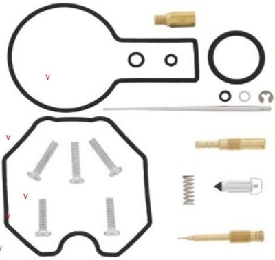 КОМПЛЕКТ РЕМОНТНЫЙ КАРБЮРАТОРА HONDA XR 400R '98-'04 (26-1160)