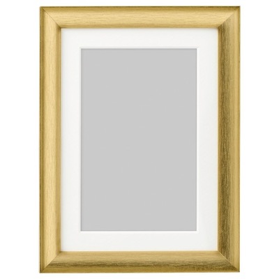 SILVERHOJDEN Ramka - złoty kolor 13x18 cm