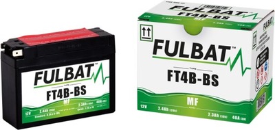 Akumulator FULBAT YT4B-BS (AGM, obsługowy, kwas w