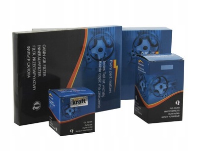 Набор 4 фильтров renault espace iv 4 2.0 dci фото №1