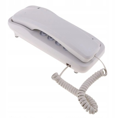 Mini przewodowy telefon domowy telefon ścienny