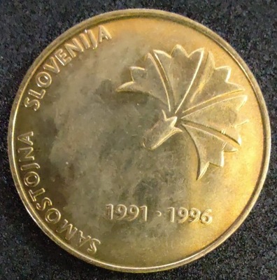 0690 - Słowenia 5 tolarów, 1996