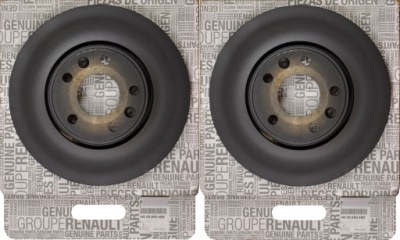 Диск гальмівна перед renault laguna 3 megane 3 оригінал śr.296 mm фото №1