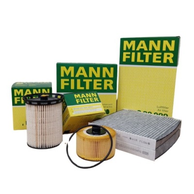 Набор фильтров угольный mann-filter mazda 2 фото №1