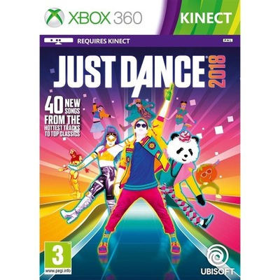 JUST DANCE 2018 XBOX 360 KINECT TANIEC WER CYFROWA