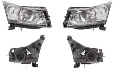 Фара лампа chevrolet cruze j300 09- l+p tyc фото №1