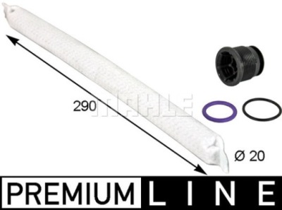 Mahle ad 93 000p осушитель, кондиционер фото №1