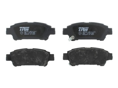 Гальмівні колодки гальмівні задня trw gdb3249 фото №1