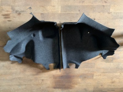 Fiat 500 lift cabrio обшивка багажника задня l r фото №1