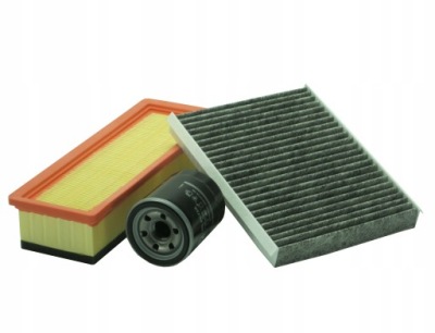 Fiat idea 05-12 1.4i 77km фільтри набір комплект фото №1