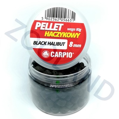 Carpio Pellet Haczykowy Black Halibut 8mm
