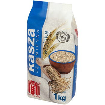 1x 1kg MŁYNY STOISŁAW Kasza jęczmienna wiejska