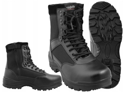 Buty taktyczne wojskowe militarne ochrona Mil-Tec Tactical Boots Czarne 43