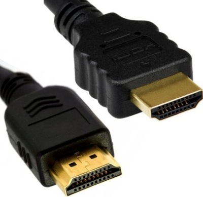 ZŁOTY KABEL HDMI-HDMI 1,8m v1,4a 3D 4K HD DVBT