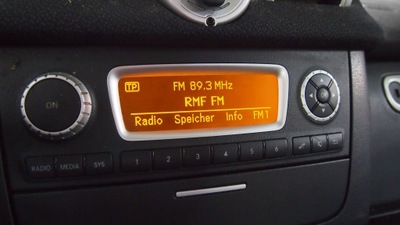 Smart 451 fortwo 13r радіо фото №1