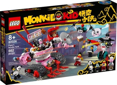 LEGO Monkie Kid 80026 Kluseczkowy czołg Pigsy’ego