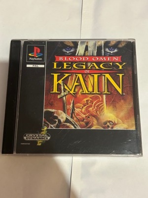 Gra blood Omen Legacy of kain Playstation 1 PS1 Sony PlayStation (PSX)