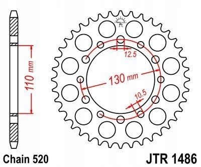 KRUMPLIARATIS GALINĖ JT 44-ZEBY ER 500 1997-2006 