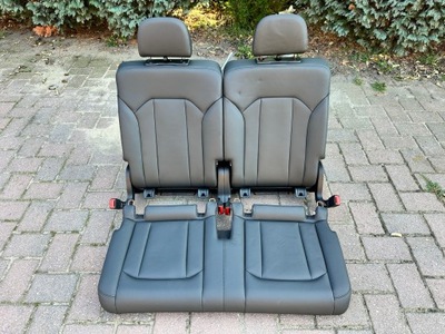 Audi q7 sq7 4m lift сиденья задние задняя 3 ряд комплект 7osób фото №1