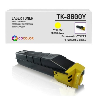 NOWY Toner TK-8600Ydo KYOCERA FS-C8600 FS-C8650