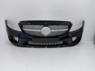 Бампер передний mercedes c43 amg w205 фото №1