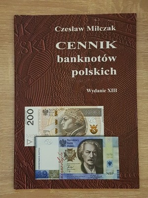 Cennik Banknotów Polskich Wydanie XIII Czesław Miłczak