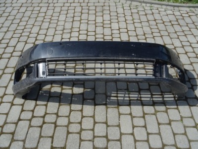 Vw passat b7 бампер передний 4xpdc омыватель решётка средняя фото №1