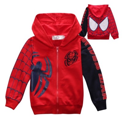 zasuwana bluza Spiderman 122/128
