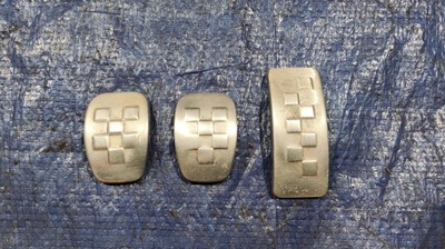 Накладки na педалі aluminiowe оригінал комплект renault wind twingo ii фото №1