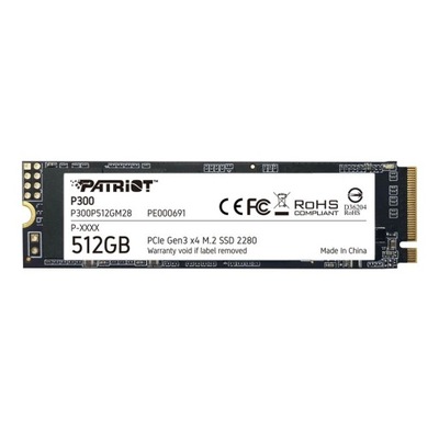 Dysk SSD Patriot P300 512GB M.2 PCIe