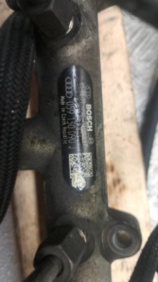 Молдинг впрыскная audi a6-c6 3.0 tdi 2007 bosch 059130090j 0281002665 фото №1