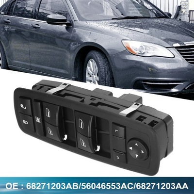 CONMUTADOR VENTANAS ELÉCTRICO 68271203AB SUBSTITUTO PARA CHRYSLERA 200 2013-2015  