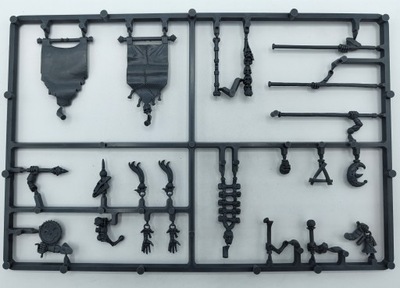 Warhammer Fantasy Battle Regiment Command Sprue zestaw części